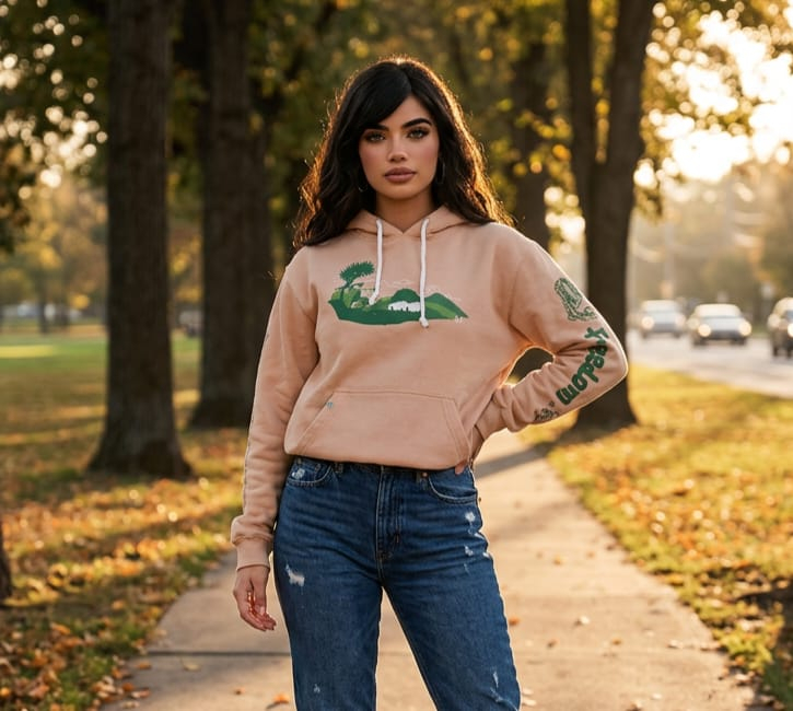 Classic Garden Keeper hoodie by Baki Clothing Company